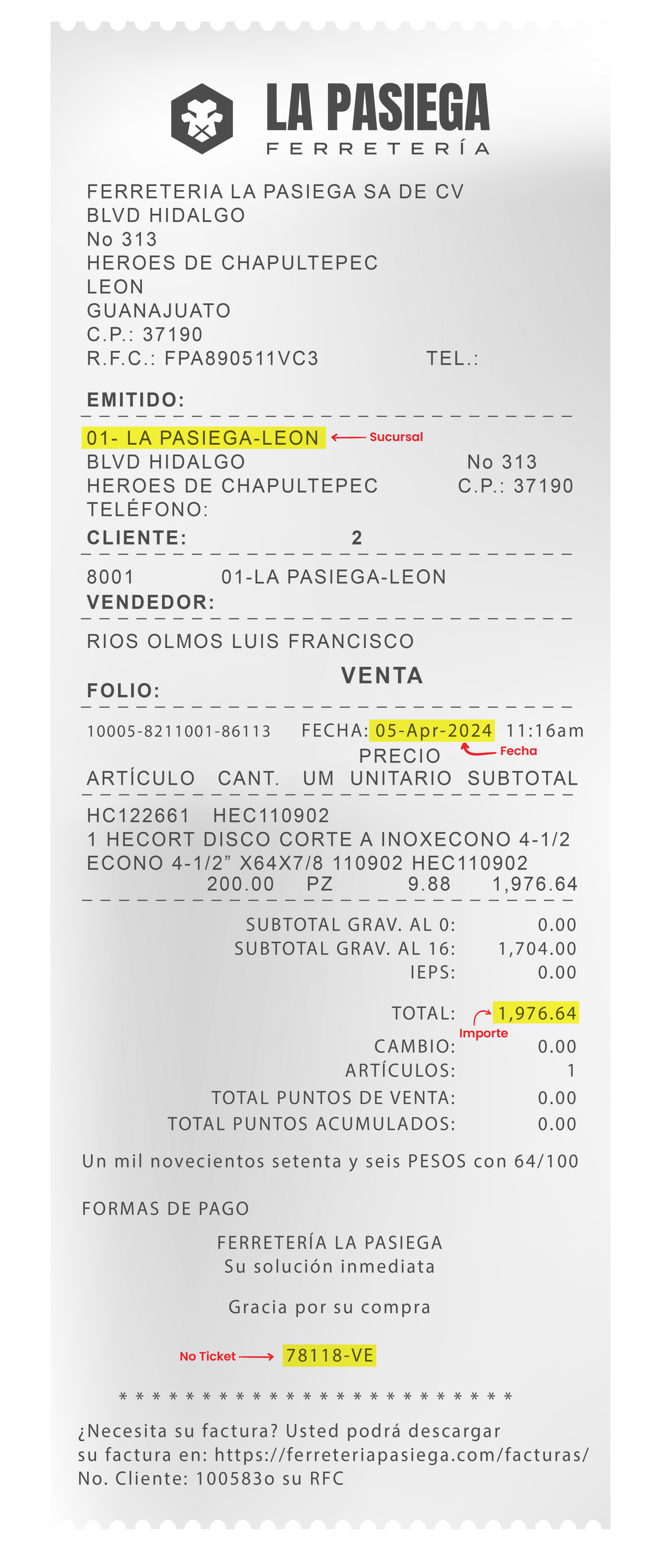 Guía de Facturación